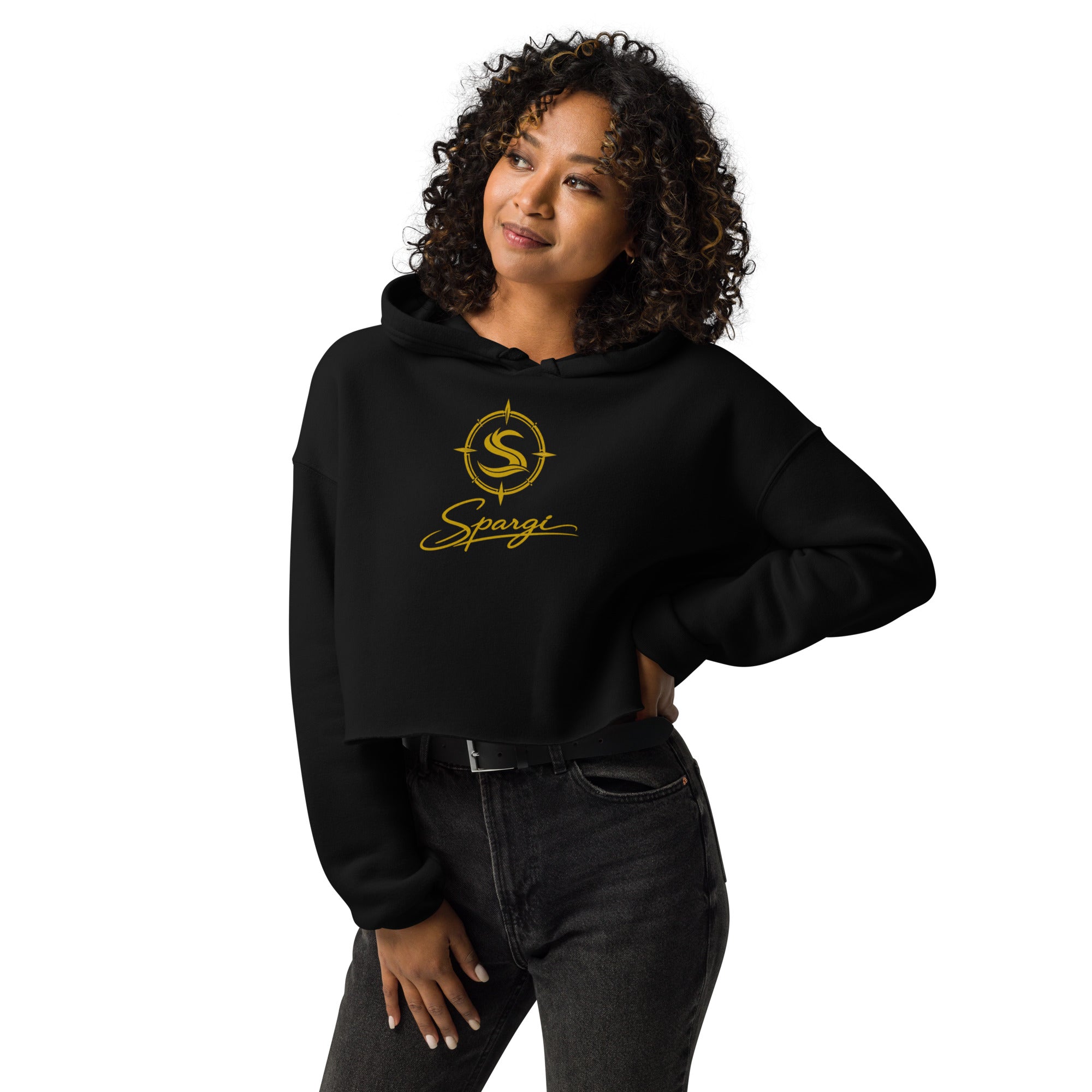 Escape Crop Hoodie – Signature Edition – Spargi