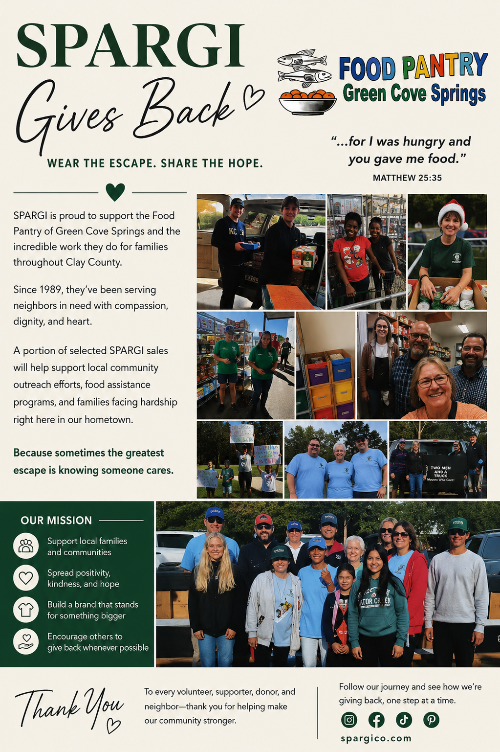 SPARGI Gives Back