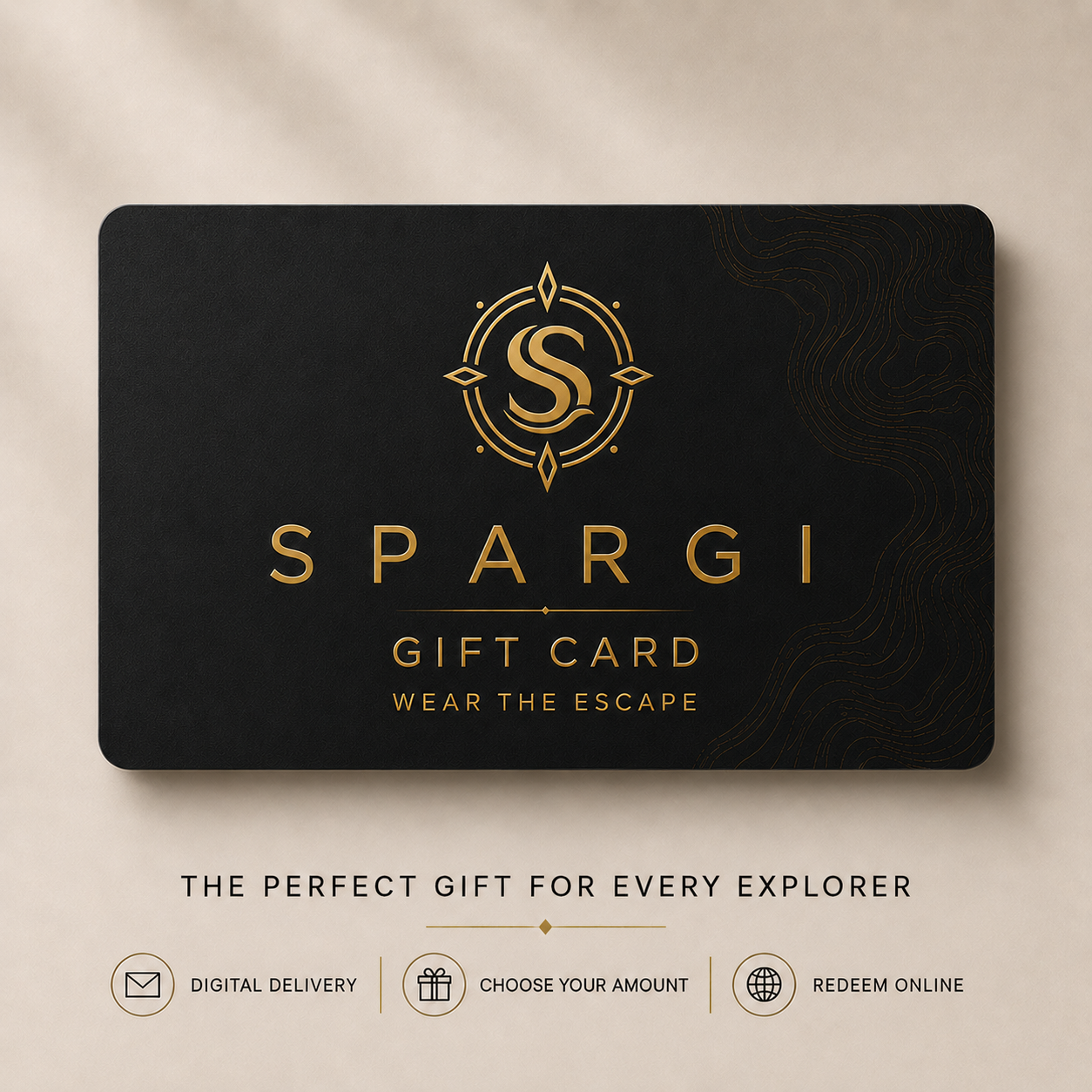 SPARGI Gift Card | Wear the Escape